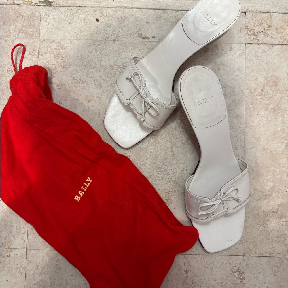 Bally Cream Women's Heeled Sandals